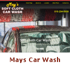 Our web site for Mays Car Wash